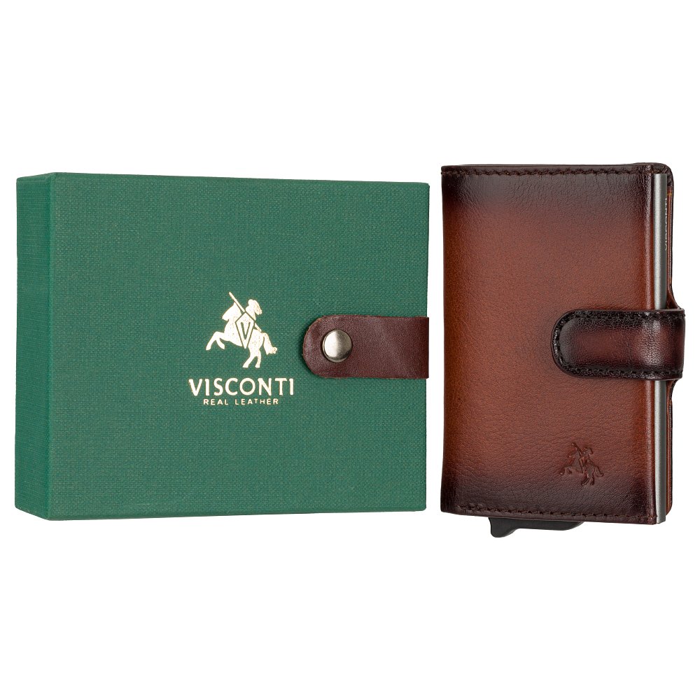 Гаманець чоловічий Visconti AT57 Noah c RFID (Burnish Tan)