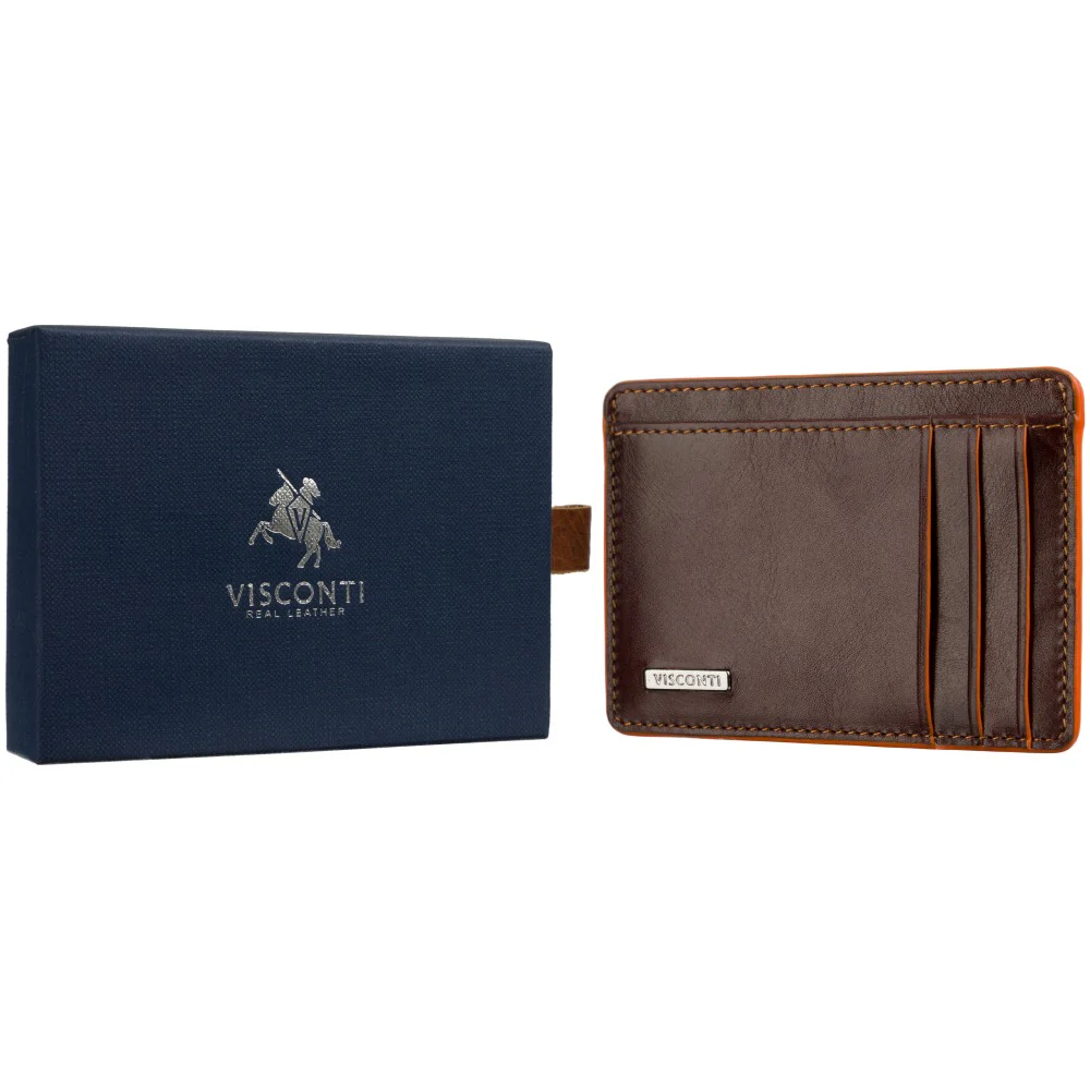 Кредитниця-картхолдер Visconti ALP91 Monaco (Brown)
