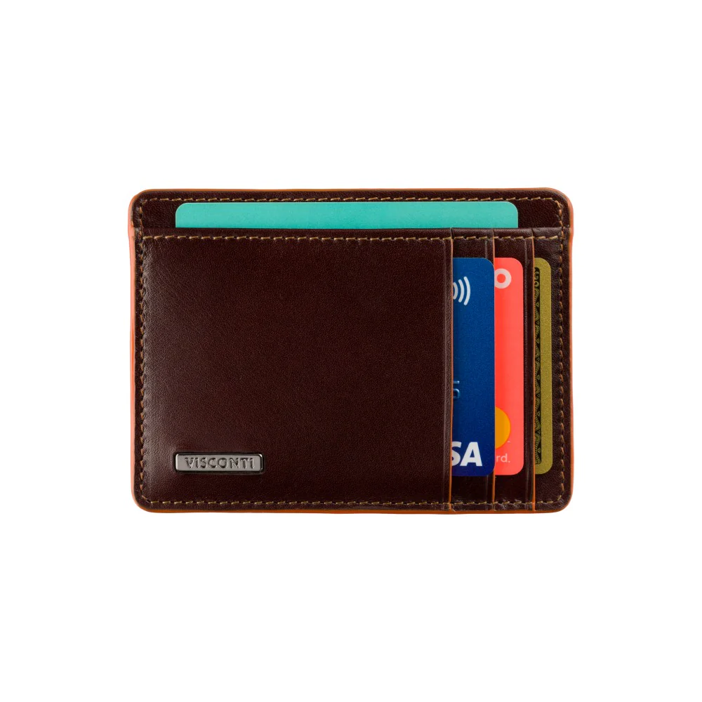Кредитниця-картхолдер Visconti ALP91 Monaco (Brown)