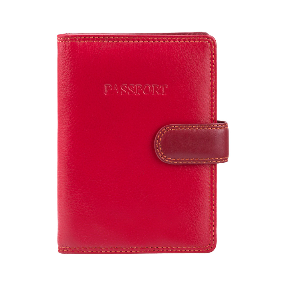Обкладинка для паспорта Visconti RB75 Sumba (Red Multi)
