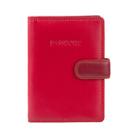 Обкладинка для паспорта Visconti RB75 Sumba (Red Multi)