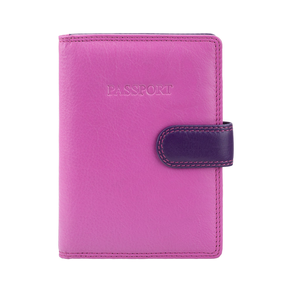 Обкладинка для паспорта Visconti RB75 Sumba (Berry Multi)