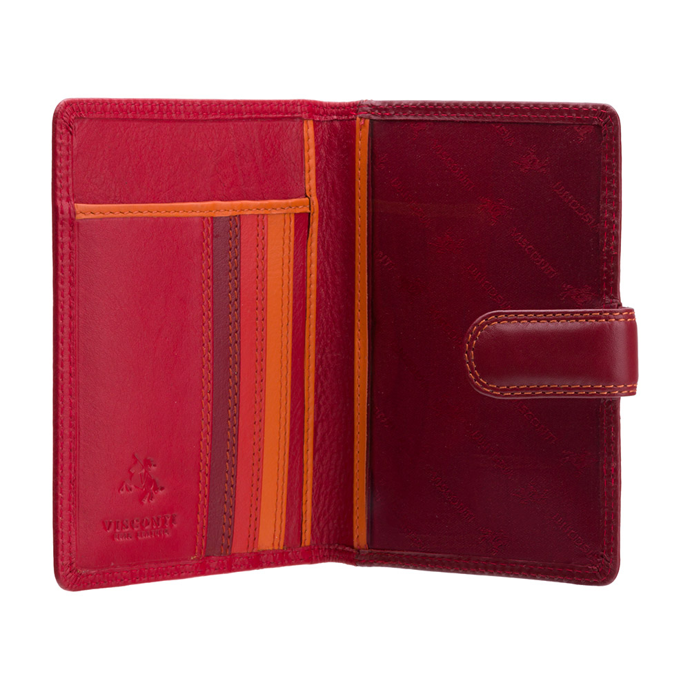 Обкладинка для паспорта Visconti RB75 Sumba (Red Multi)