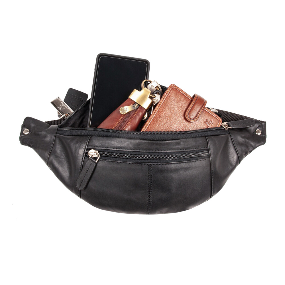 Сумка на пояс Visconti 721 Bumbag Large (Black)