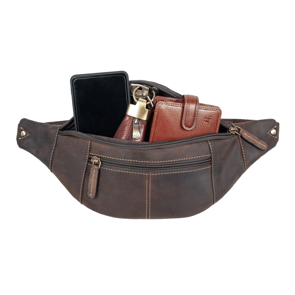 Сумка Visconti 721 Bumbag Large (Oil Brown)