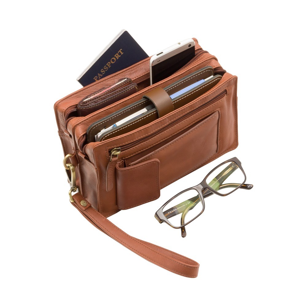 Барсетка чоловіча Visconti 18233 Wrist Bag (Brown)