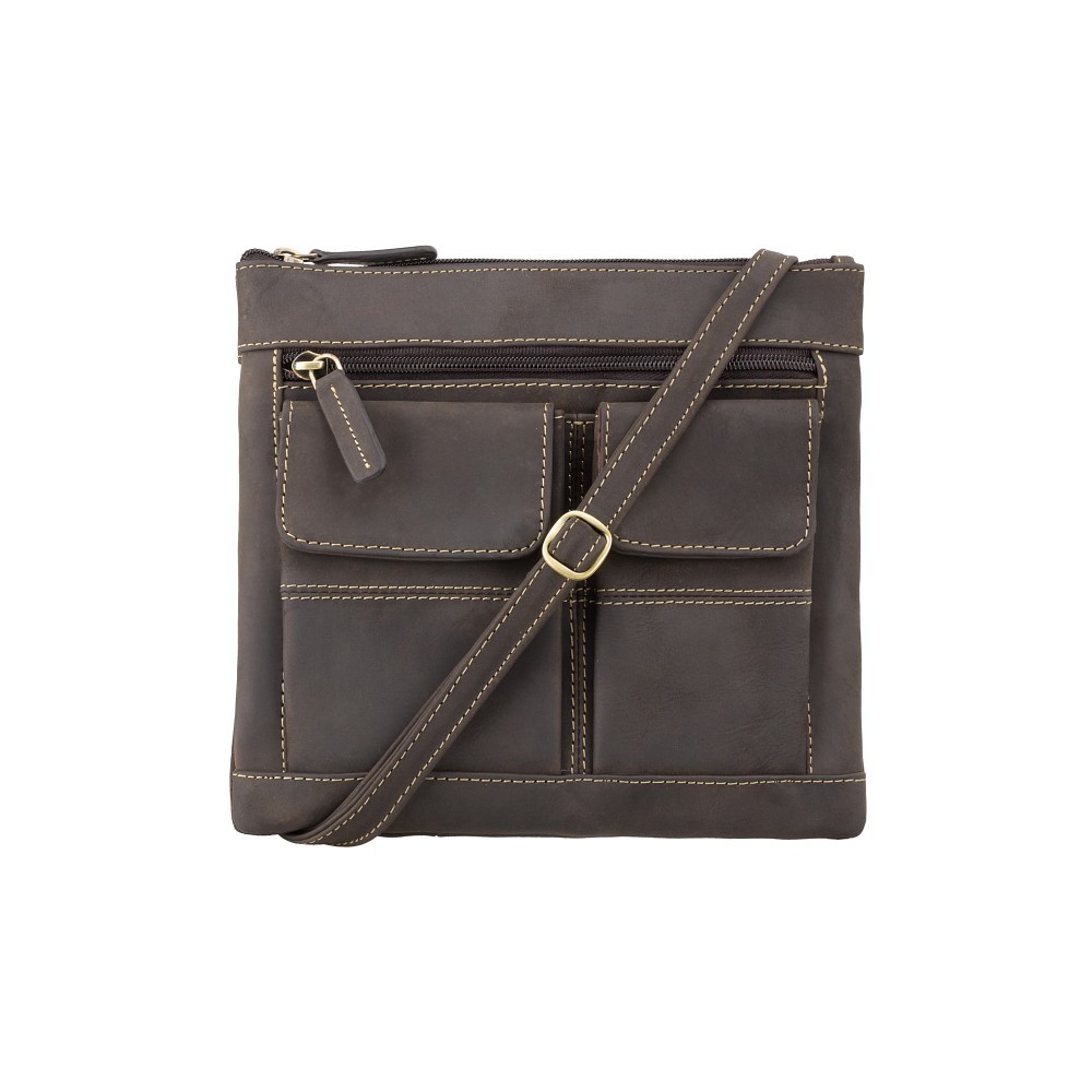 Сумка Visconti 18608 Slim Bag (Oil Brown)