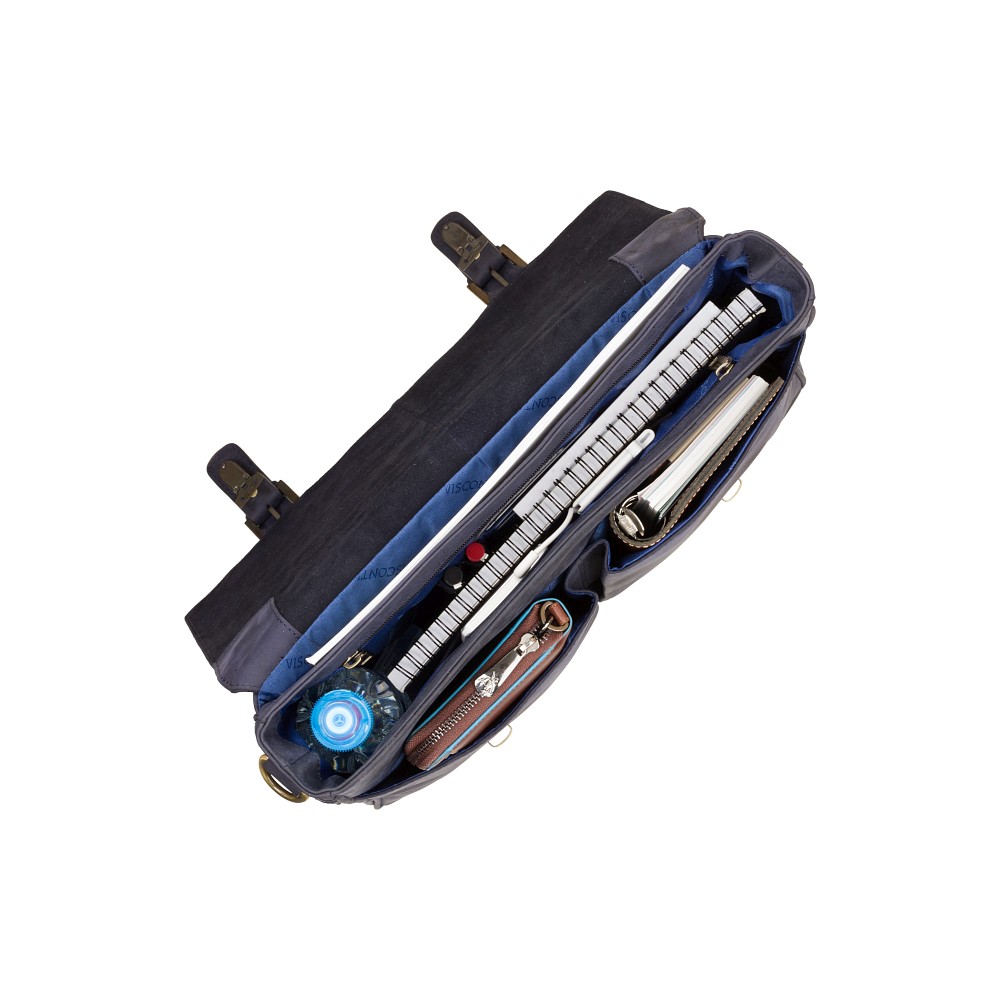 Портфель чоловічий Visconti 18716 Berlin (Oil Blue)