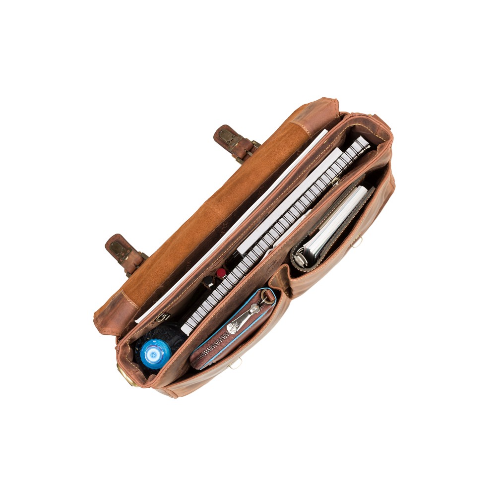 Портфель чоловічий Visconti 18716 Berlin (Oil Tan)