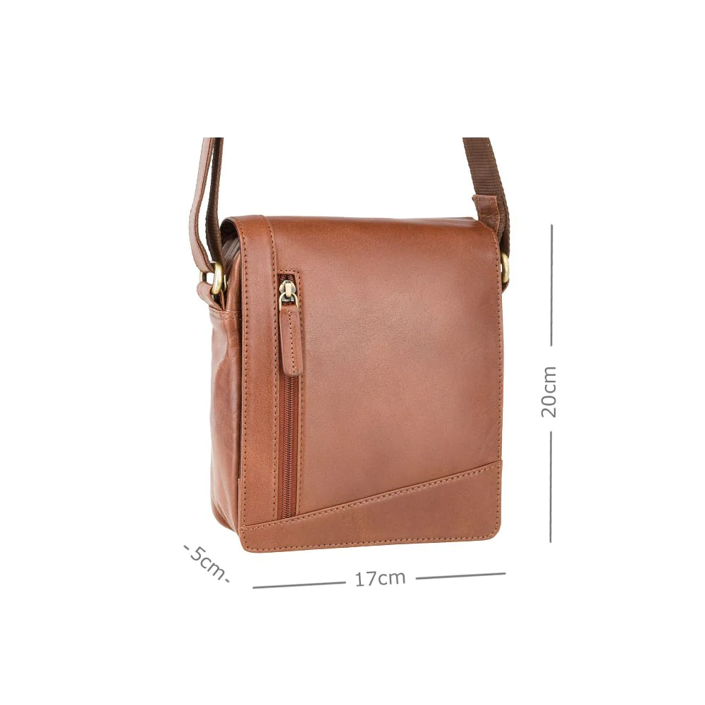 Сумка чоловіча Visconti S7 Messenger Bag A5 Lee (Tan)