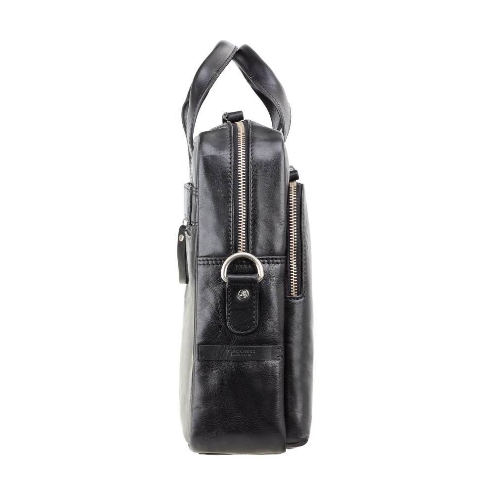 Сумка чоловіча для ноутбука Visconti ML30 Hugo 13 (Black)