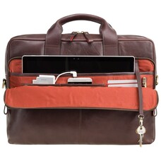 Сумка чоловіча для ноутбука Visconti ML31 Hugo 15 (Brown)