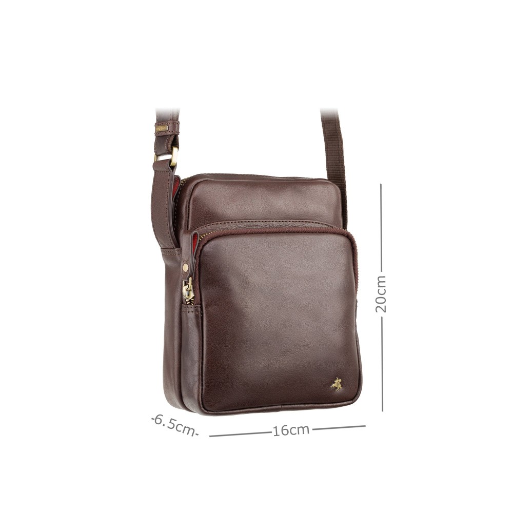 Сумка чоловіча Visconti ML40 Riley (Brown)