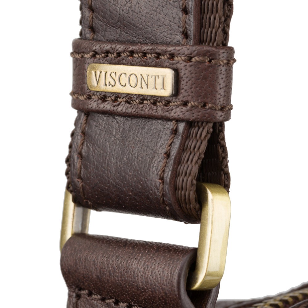 Сумка чоловіча Visconti ML40 Riley (Brown)
