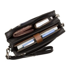 Барсетка чоловіча Visconti 18233 Wrist Bag (Black)
