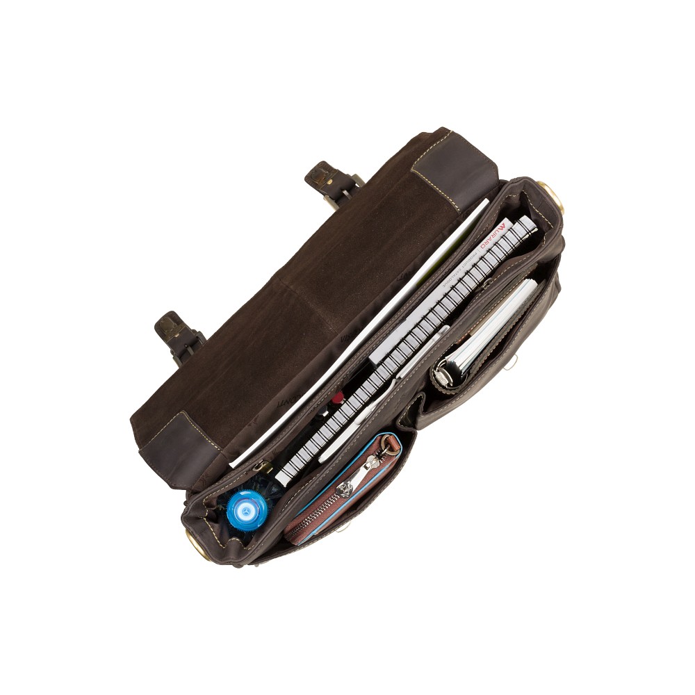 Портфель мужской Visconti 18716 Berlin (Oil Brown)