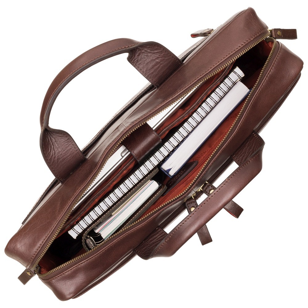 Сумка чоловіча для ноутбука Visconti ML31 Hugo 15 (Brown)