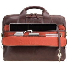 Сумка чоловіча для ноутбука Visconti ML31 Hugo 15 (Brown)