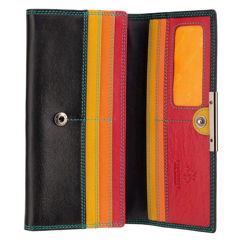 Гаманець жіночий Visconti R11 Paloma c RFID (Black/Rhumba)