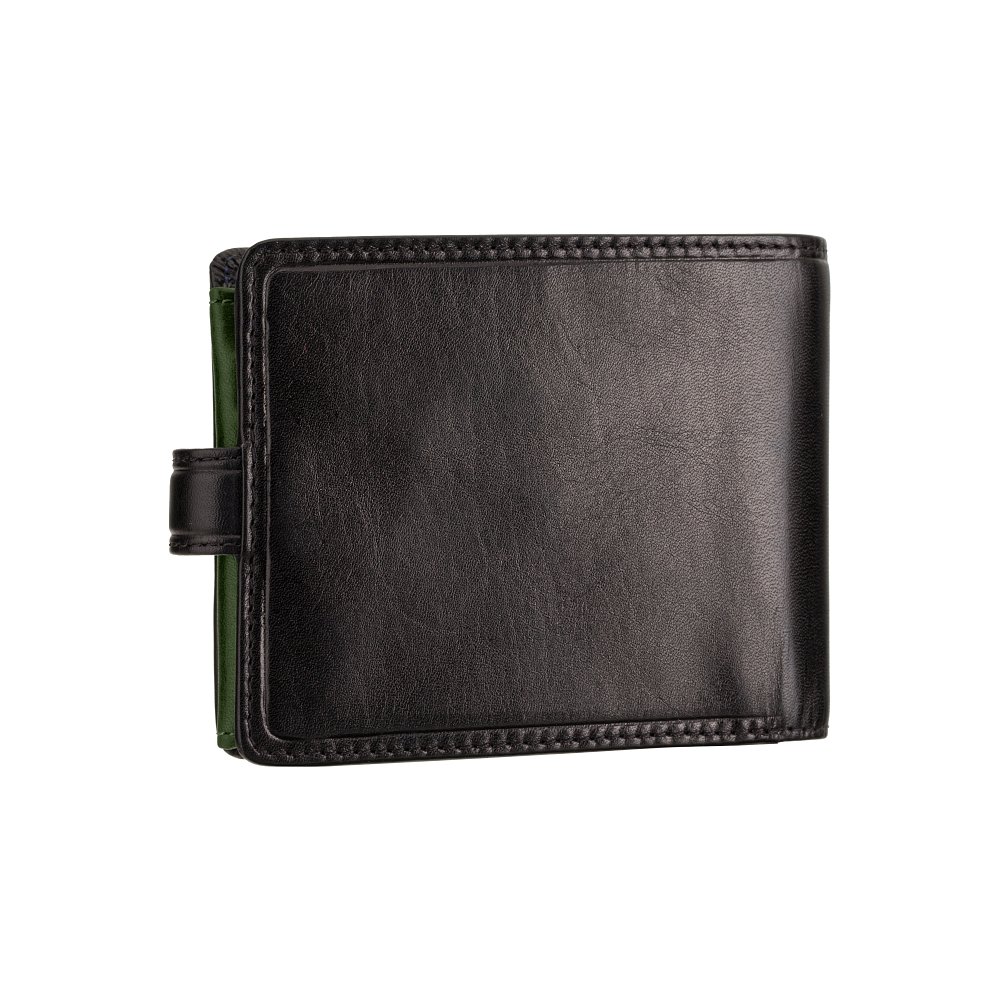 Гаманець чоловічий Visconti TR35 Atlantis c RFID (Black Green)