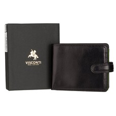 Гаманець чоловічий Visconti TR35 Atlantis c RFID (Black Green)