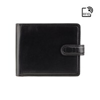 Кошелек мужской Visconti TR35 Atlantis c RFID (Black Red)
