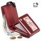 Гаманець чоловічий Visconti TR35 Atlantis c RFID (Black Red)