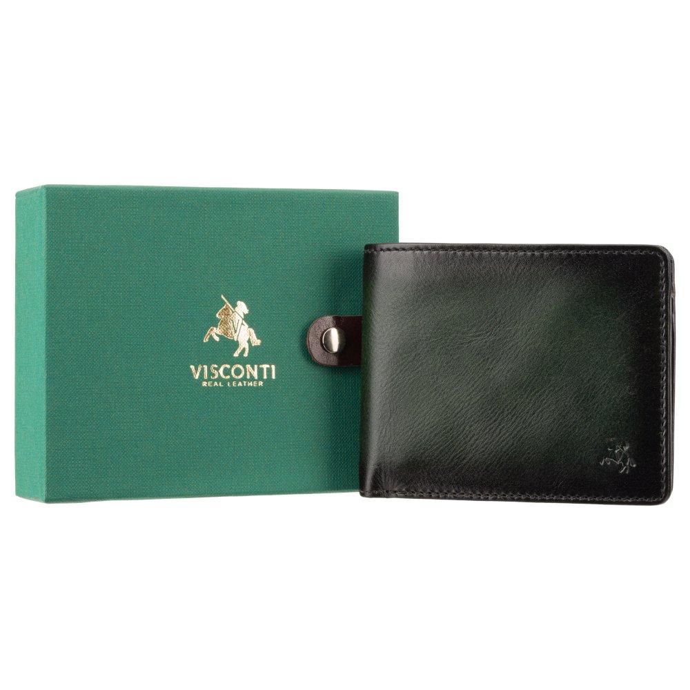 Кошелек мужской Visconti AT60 Arthur c RFID (Burnish Green)