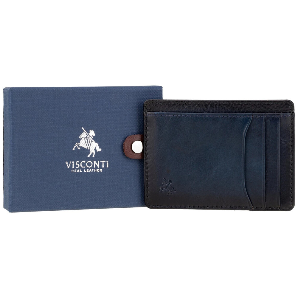 Картхолдер Visconti AT67 Madison (Burnish Blue)