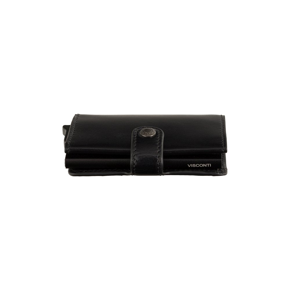 Кошелек-картхолдер Visconti ENZ80 Speziale (Black Shadow)