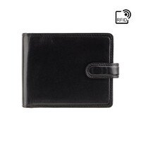 Гаманець чоловічий Visconti TR35 Atlantis c RFID (Black Red)