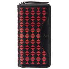 Гаманець жіночий Visconti BR76 BLK/CHERRY