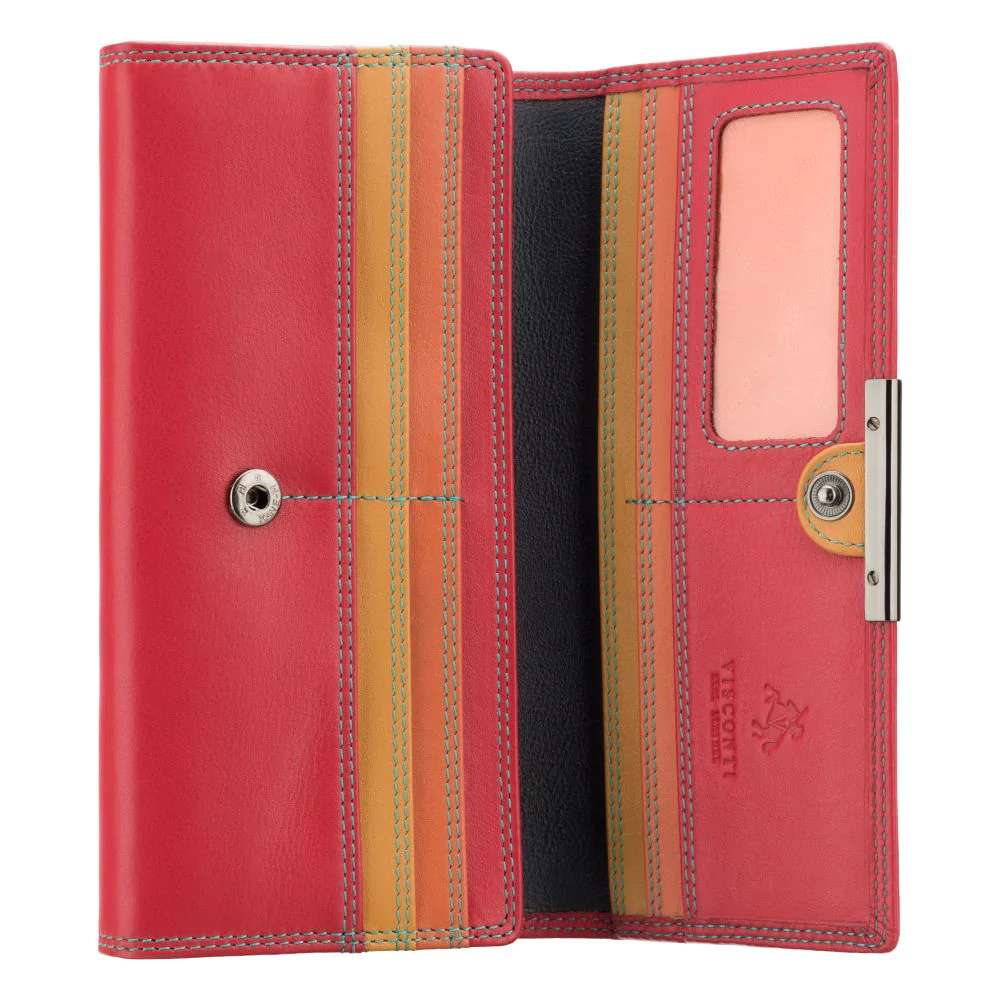 Гаманець жіночий Visconti R11 Paloma c RFID (Red/Rhumba)