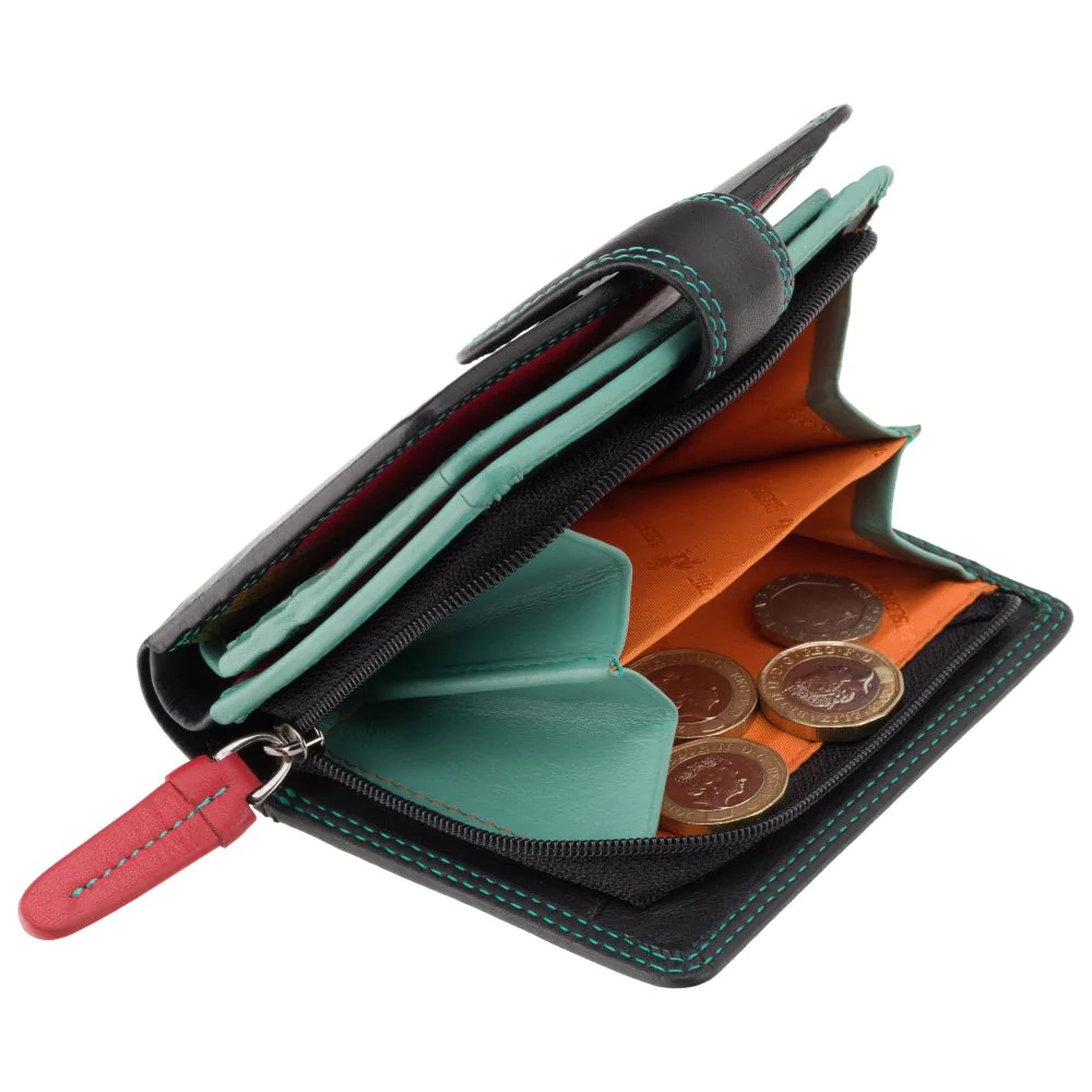 Гаманець жіночий Visconti RB40 Bali c RFID (Black/Rhumba)