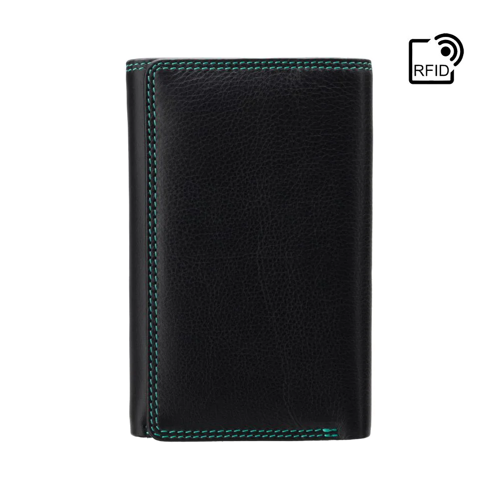 Гаманець жіночий Visconti RB43 Bora c RFID (Black/Rhumba)
