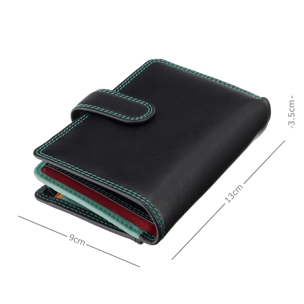 Гаманець жіночий Visconti RB51 Fiji c RFID (Black/Rhumba)