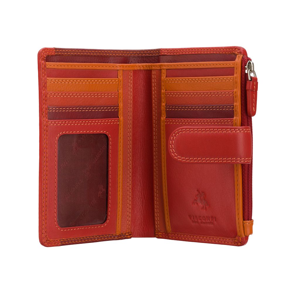 Гаманець жіночий Visconti RB97 RED MULTI