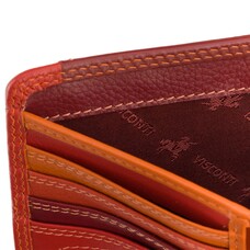 Гаманець жіночий Visconti RB97 RED MULTI