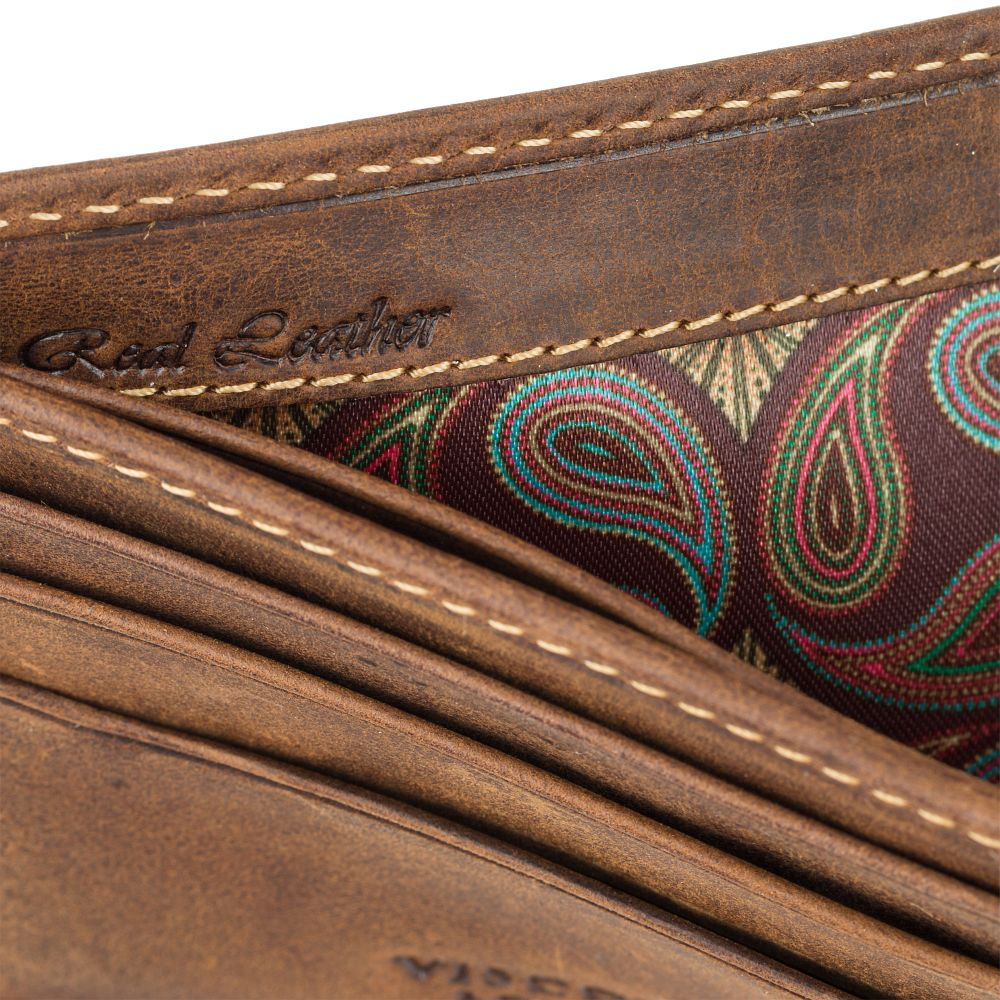 Портмоне чоловіче Visconti ART52 SADDLE TAN