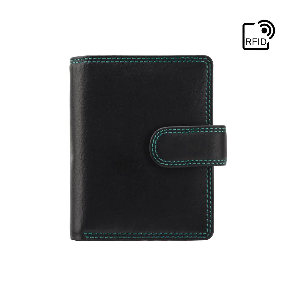 Кошелек женский Visconti RB40 Bali c RFID (Black/Rhumba)