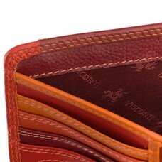 Гаманець жіночий Visconti RB97 RED MULTI