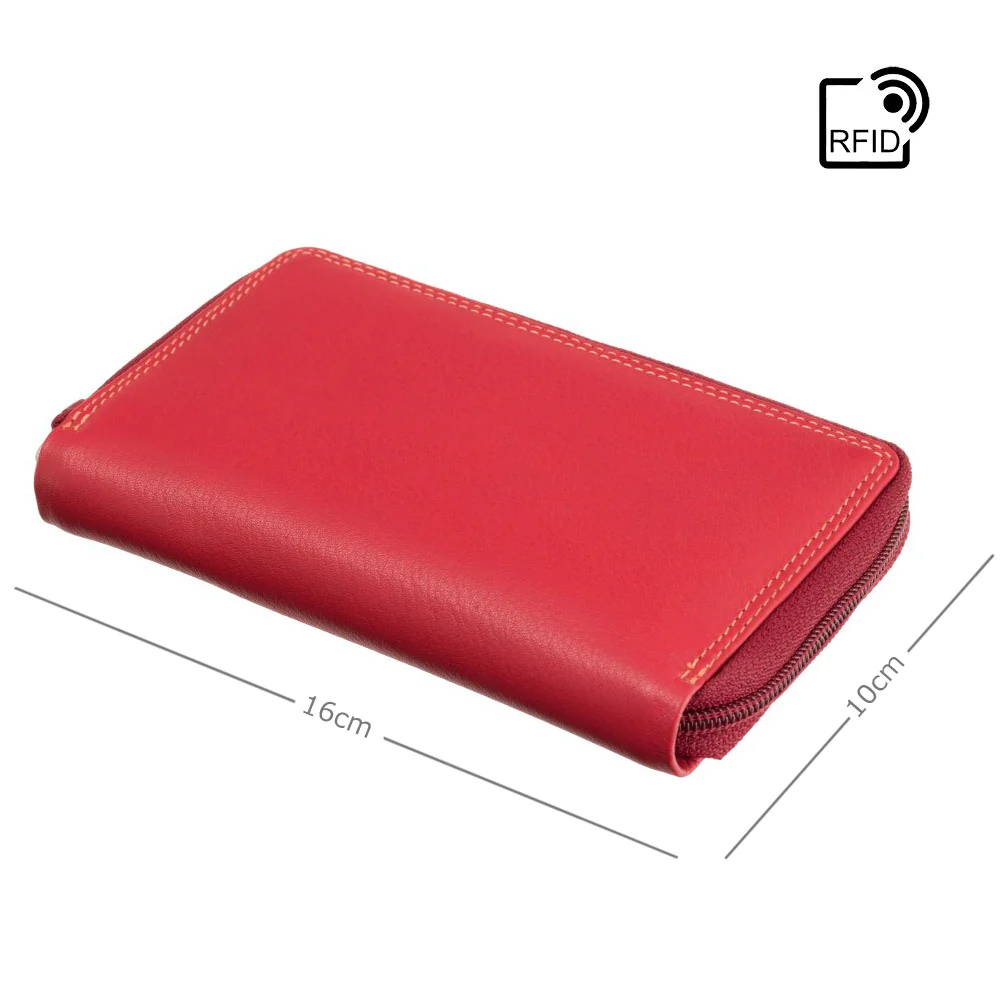 Гаманець жіночий Visconti RB98 Aruba (Red Multi)