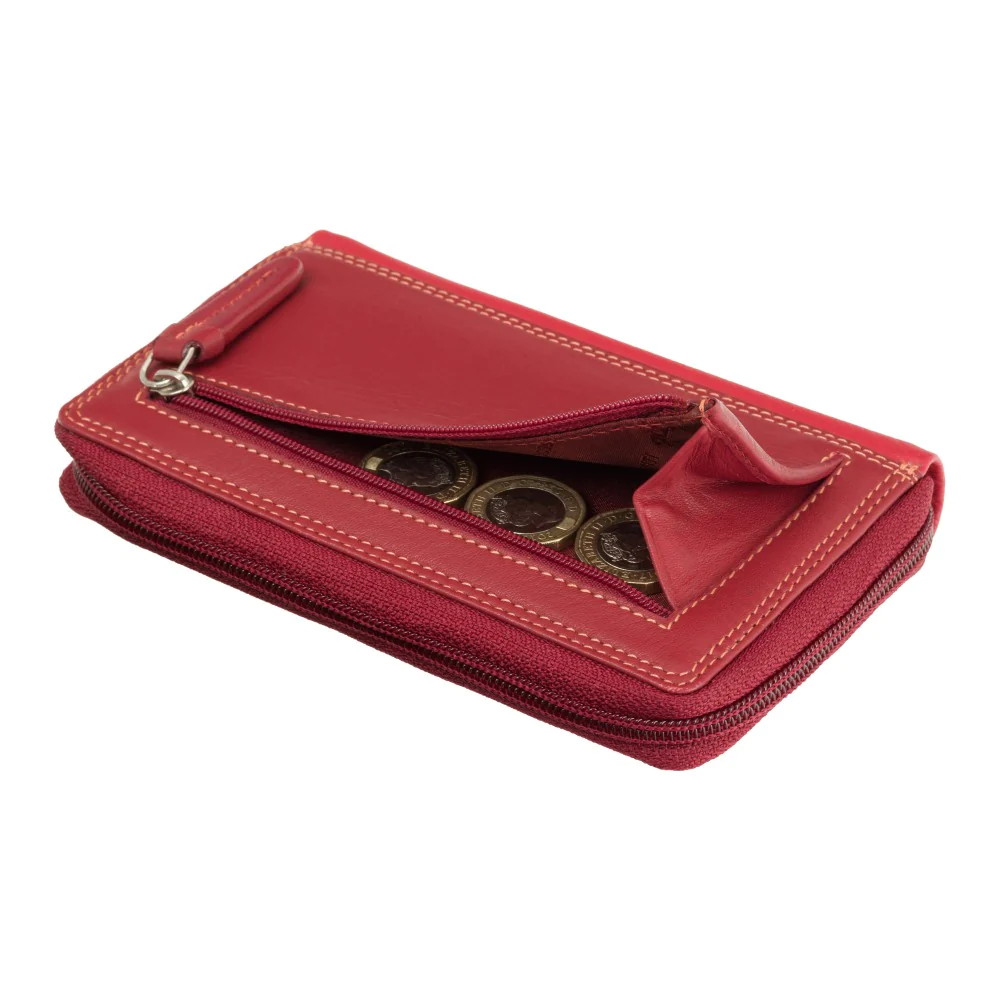 Гаманець жіночий Visconti RB98 Aruba (Red Multi)