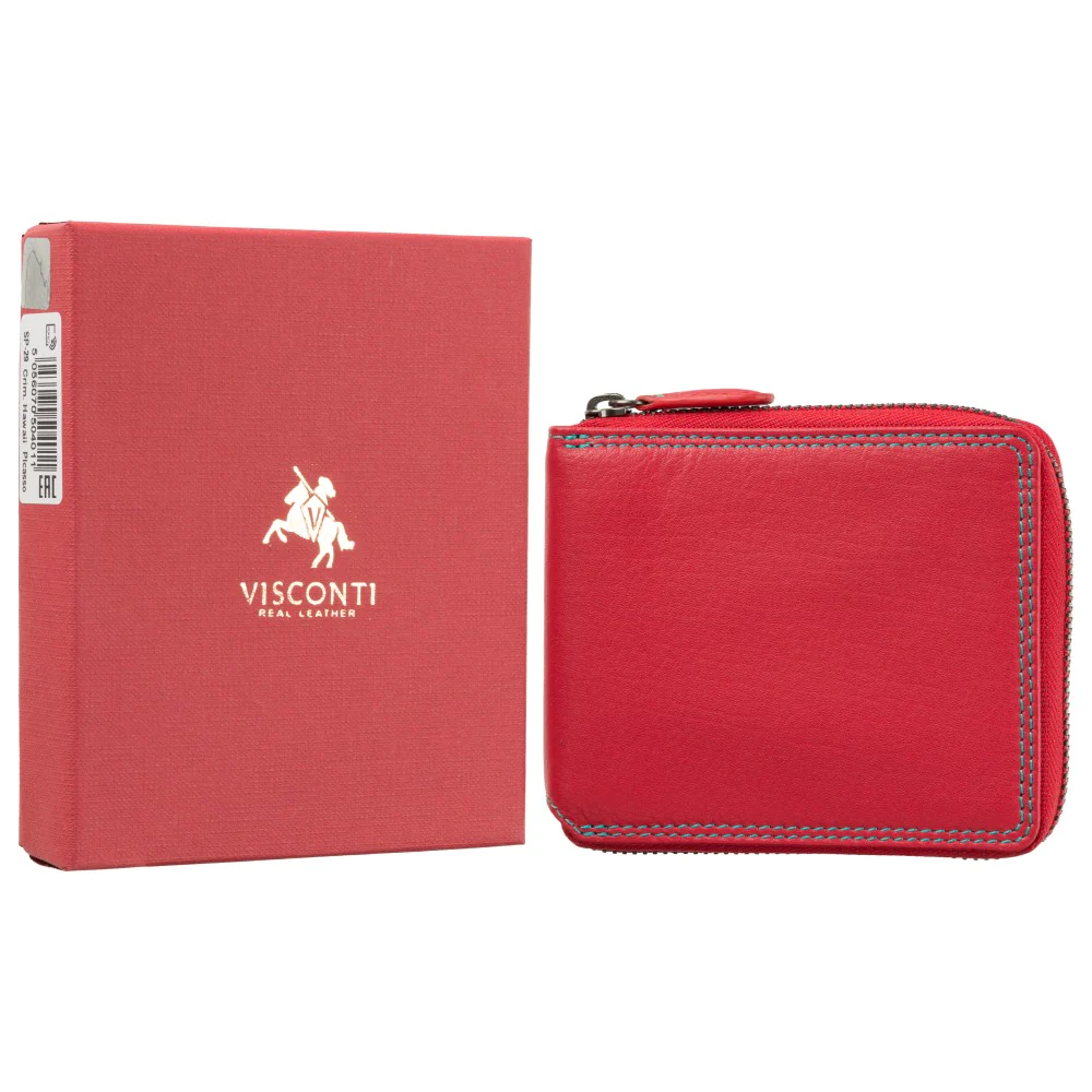 Гаманець жіночий Visconti SP29 Picasso (Red Hawaii)