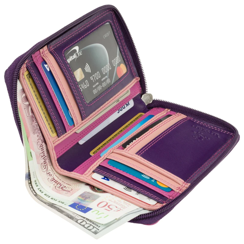Гаманець жіночий Visconti RB98 Aruba (Berry Multi)