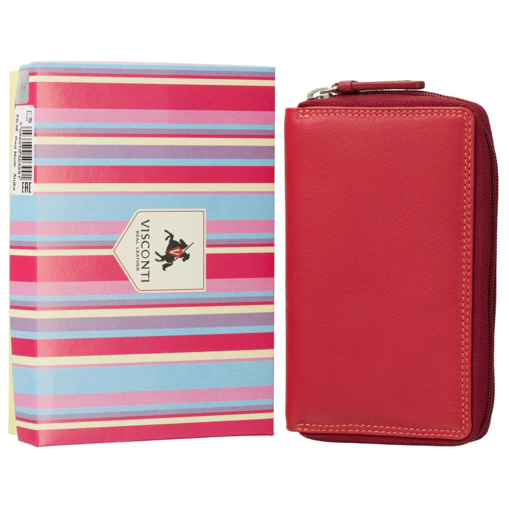 Кошелек женский Visconti RB98 Aruba (Red Multi)