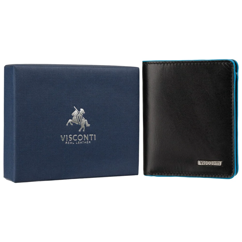 Гаманець чоловічий Visconti ALP92 Tignes (Black)