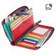 Гаманець жіночий Visconti SP33 Iris c RFID (Red Multi)