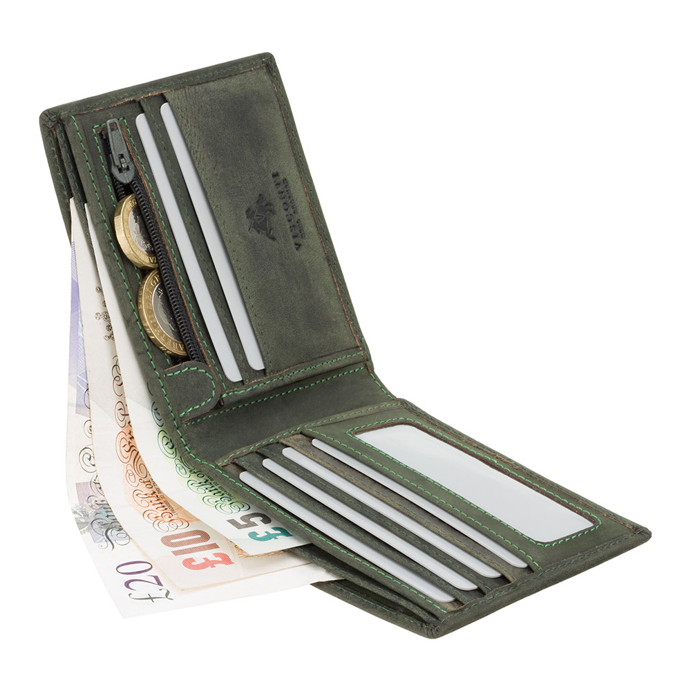 Гаманець чоловічий Visconti 707 Shield (Oil Green)