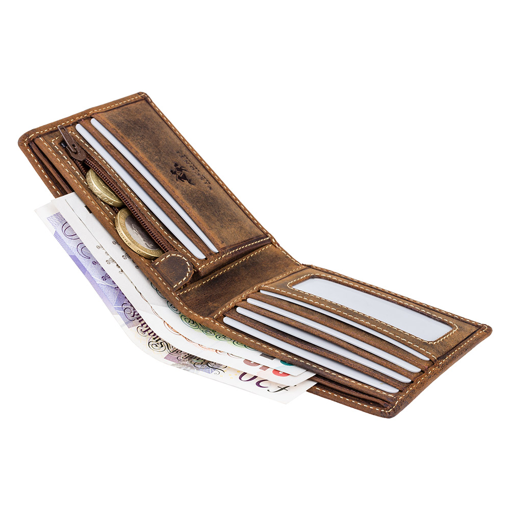 Гаманець чоловічий Visconti 707 Shield (Oil Tan)
